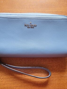 kate spade Light Blue Wristlet